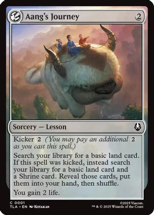 Aang's Journey [Avatar: The Last Airbender] Foil
