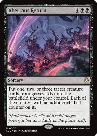Aberrant Return [Commander: Lorwyn Eclipsed]