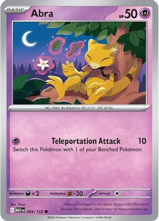 Abra - 54/null [ME01: Mega Evolution]