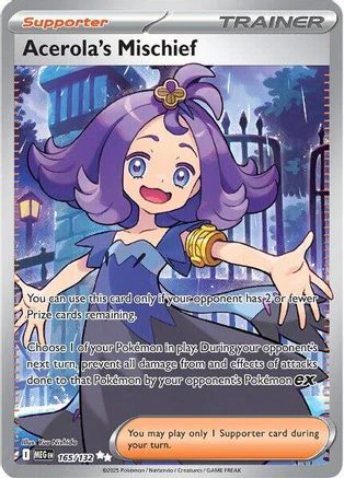 Acerola's Mischief - 165/132 [ME01: Mega Evolution] Holofoil
