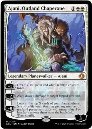Ajani, Outland Chaperone [Lorwyn Eclipsed] Foil