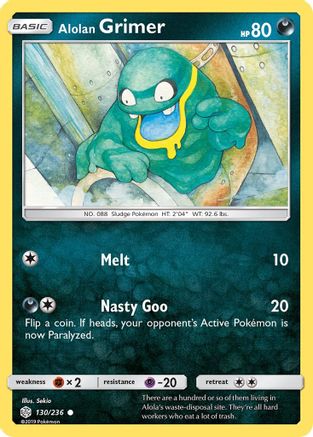 Alolan Grimer - 130/236 [SM - Cosmic Eclipse]