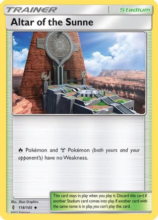 Altar of the Sunne - 118/145 [SM - Guardians Rising]
