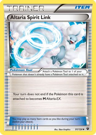 Altaria Spirit Link - 91/124 [XY - Fates Collide]