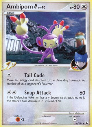 Ambipom G - 56/106 [Rising Rivals] Reverse Holofoil