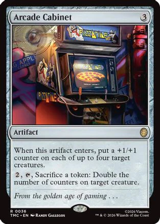Arcade Cabinet [Commander: Teenage Mutant Ninja Turtles] Foil