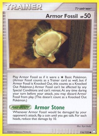 Armor Fossil - 116/null [Mysterious Treasures]