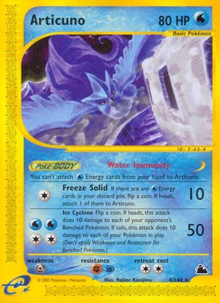 Articuno (4) - 4/144 [Skyridge] Reverse Holofoil