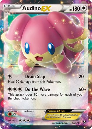 Audino EX - 84/124 [XY - Fates Collide] Holofoil