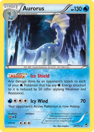 Aurorus - 26/106 [XY - Furious Fists]