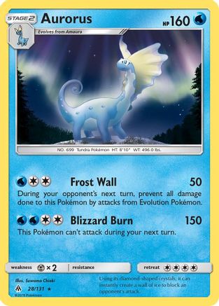 Aurorus - 28/131 [SM - Forbidden Light] Reverse Holofoil