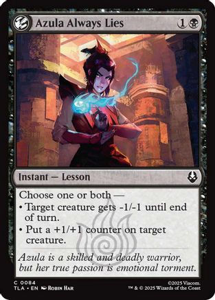 Azula Always Lies [Avatar: The Last Airbender] Foil