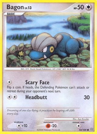 Bagon - 53/106 [Stormfront] Reverse Holofoil