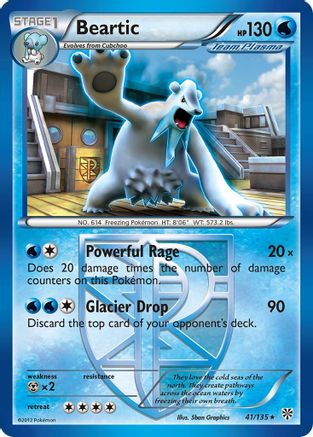 Beartic (Team Plasma) - 41/149 [Plasma Storm]