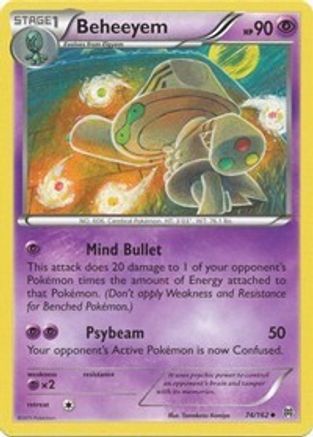 Beheeyem - 74/106 [XY - BREAKthrough] Reverse Holofoil