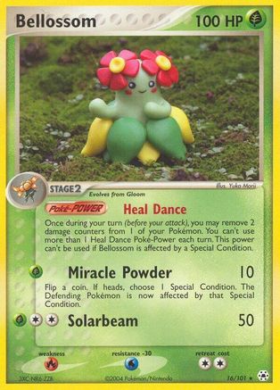 Bellossom - 16/101 [Hidden Legends] Reverse Holofoil