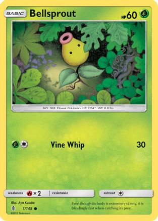 Bellsprout - 1/145 [SM - Guardians Rising]