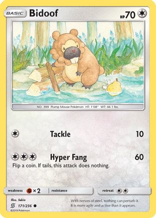Bidoof - 171/236 [SM - Unified Minds]