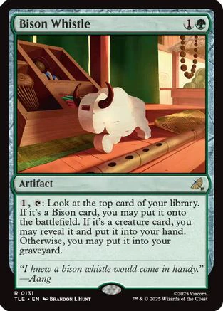 Bison Whistle [Avatar: The Last Airbender: Eternal-Legal]