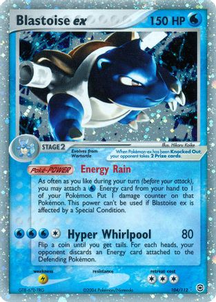 Blastoise ex - 104/95 [FireRed & LeafGreen]