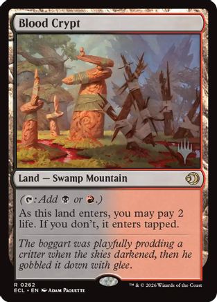 Blood Crypt [Promo Pack: Lorwyn Eclipsed]