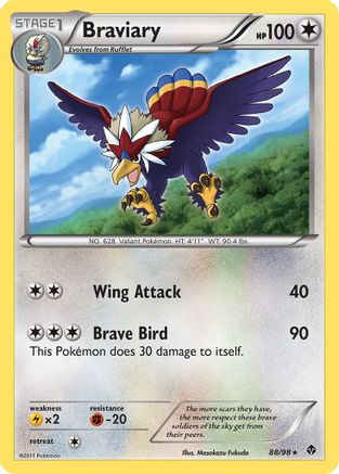 Braviary - 88/98 [Emerging Powers] Holofoil
