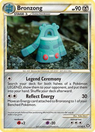 Bronzong - 15/106 [Triumphant] Reverse Holofoil