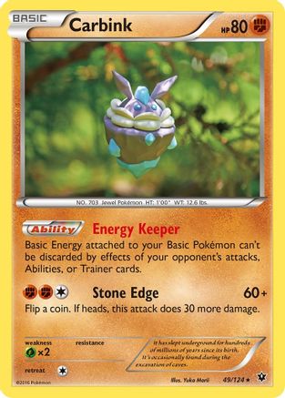 Carbink (49) - 49/124 [XY - Fates Collide]