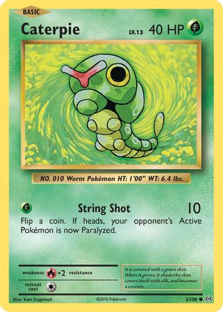 Caterpie - 3/108 [XY - Evolutions]