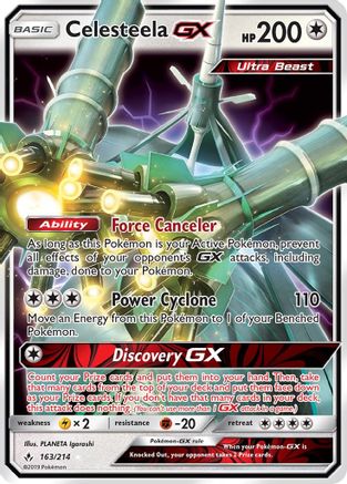 Celesteela GX - 163/214 [SM - Unbroken Bonds] Holofoil
