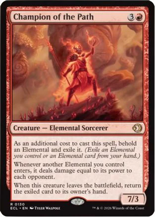 Champion of the Path [Lorwyn Eclipsed] Foil