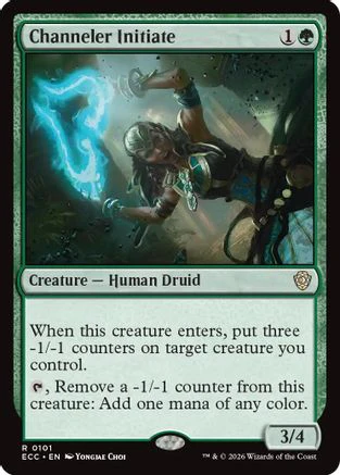 Channeler Initiate [Commander: Lorwyn Eclipsed]