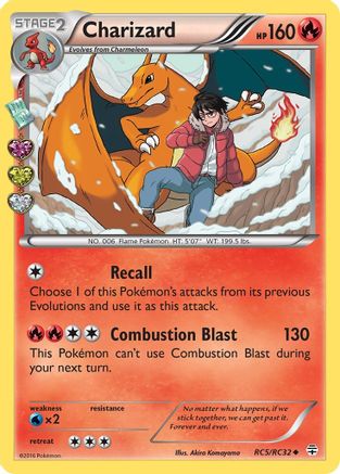 Charizard - RC5/RC32 [Generations: Radiant Collection] Holofoil