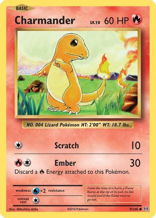 Charmander - 9/108 [XY - Evolutions]