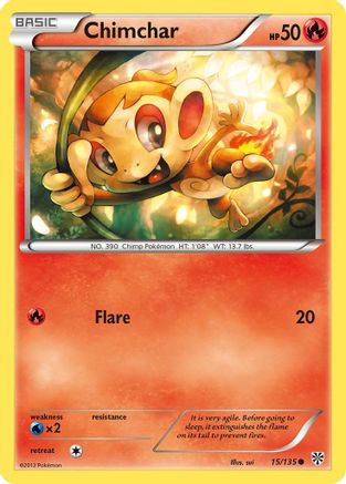 Chimchar - 15/149 [Plasma Storm] Reverse Holofoil
