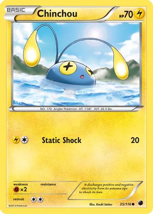 Chinchou - 35/106 [Plasma Freeze]