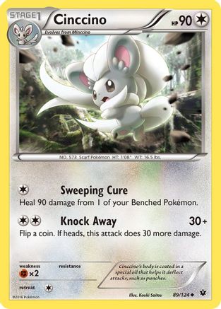 Cinccino (89) - 89/124 [XY - Fates Collide]
