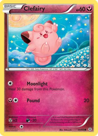Clefairy - 50/83 [Generations] Reverse Holofoil