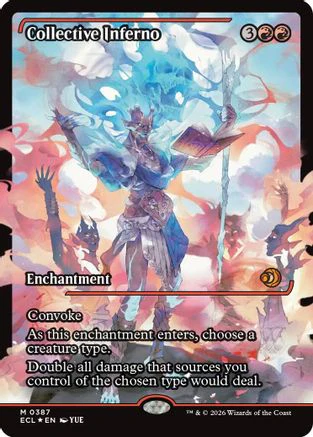 Collective Inferno (Showcase) [Lorwyn Eclipsed] Foil