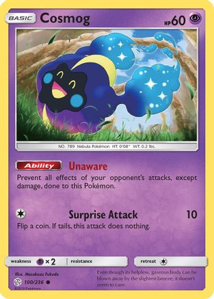 Cosmog - 100/236 [SM - Cosmic Eclipse]