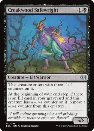 Creakwood Safewright [Lorwyn Eclipsed] Foil