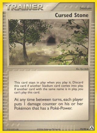 Cursed Stone - 72/92 [Legend Maker] Reverse Holofoil