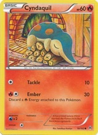 Cyndaquil - 18/106 [XY - BREAKthrough] Reverse Holofoil