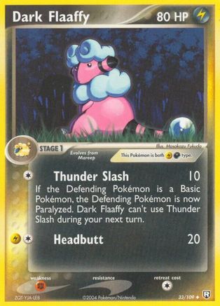 Dark Flaaffy - 33/112 [Team Rocket Returns] Reverse Holofoil