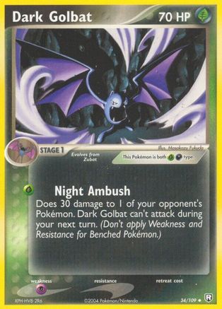 Dark Golbat - 34/112 [Team Rocket Returns]