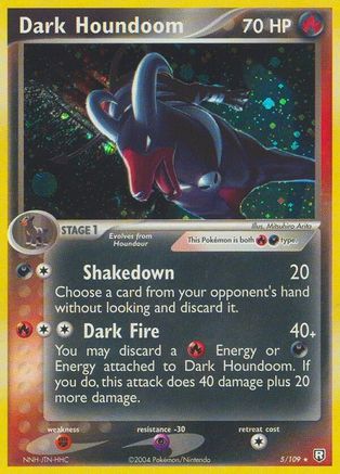 Dark Houndoom - 005/109 [Team Rocket Returns] Reverse Holofoil