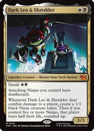 Dark Leo & Shredder [Teenage Mutant Ninja Turtles] Foil