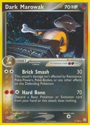 Dark Marowak - 7/112 [Team Rocket Returns] Reverse Holofoil