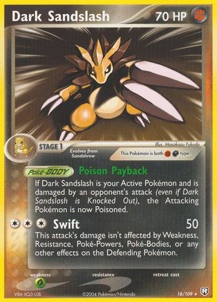 Dark Sandslash - 18/112 [Team Rocket Returns] Reverse Holofoil