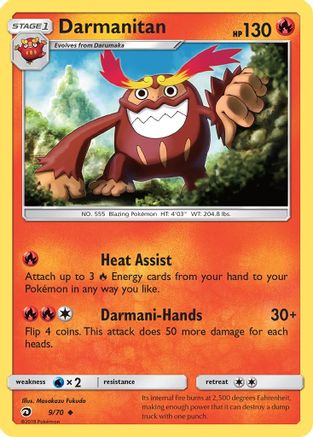 Darmanitan - 9/70 [Dragon Majesty]